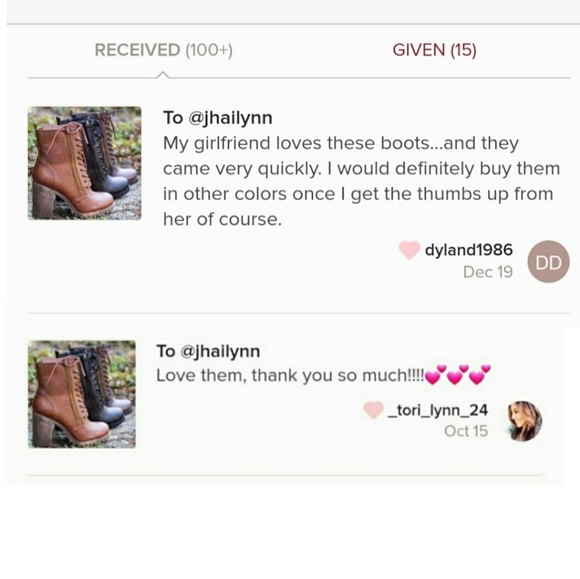 Brown lace up combat boot/Moto boots - Picture 2 of 7